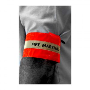 Fire Marshal Armband Photoluminescent