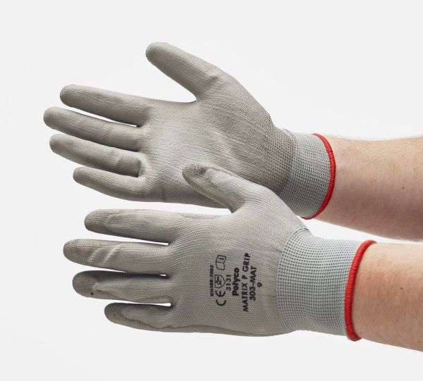Polyco Matrix P Grip Gloves Needlers Food Industry Specialist